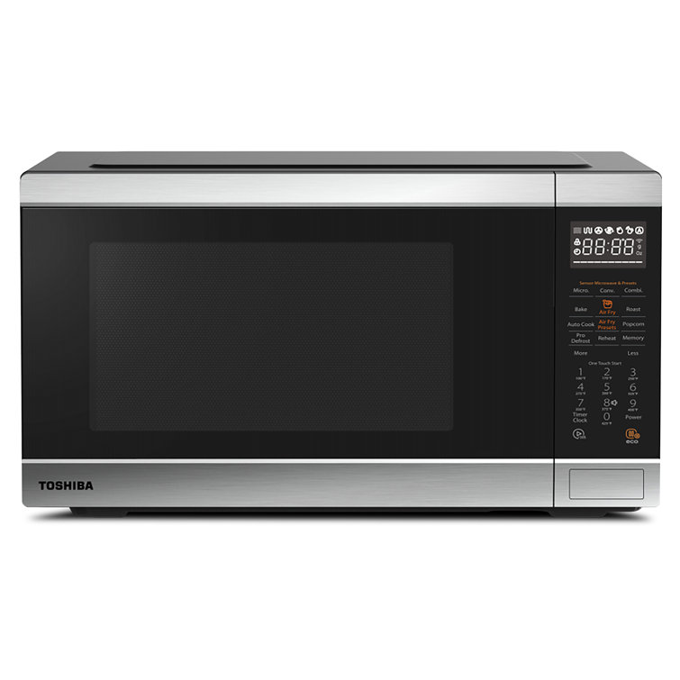 Toshiba 1.2 Cubic Feet Convection Countertop Microwave with Sensor